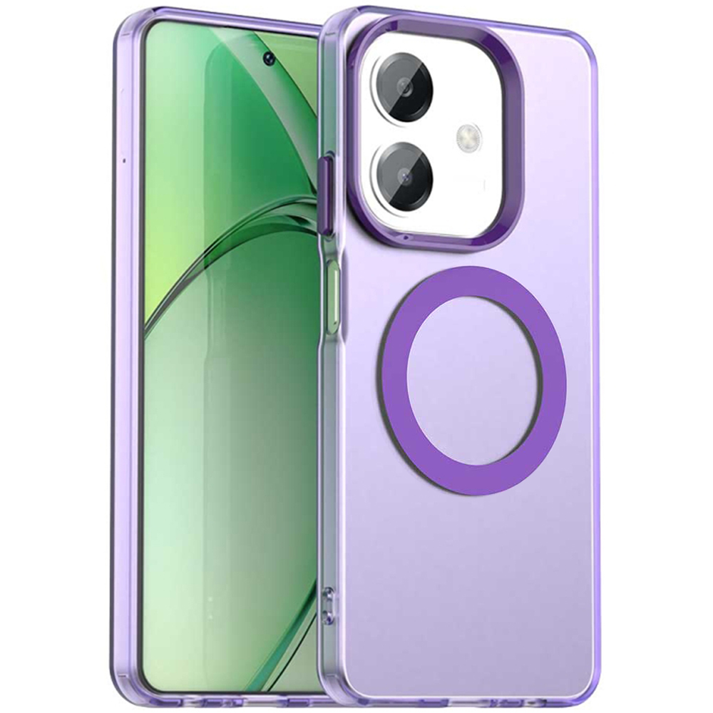 Калъф за Oppo A40 4G / A60 5G - Techsuit CandyCase MagSafe - Лилав