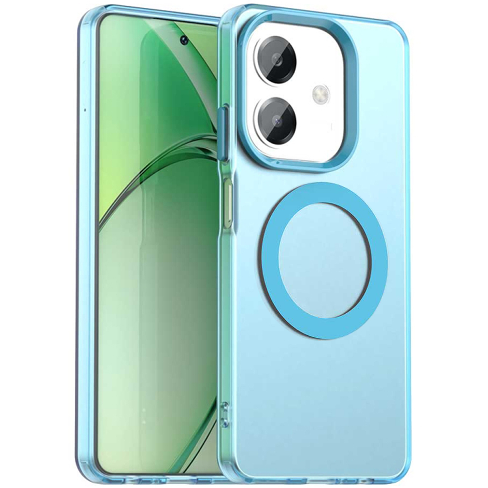 Калъф за Oppo A40 4G / A60 5G - Techsuit CandyCase MagSafe - Син