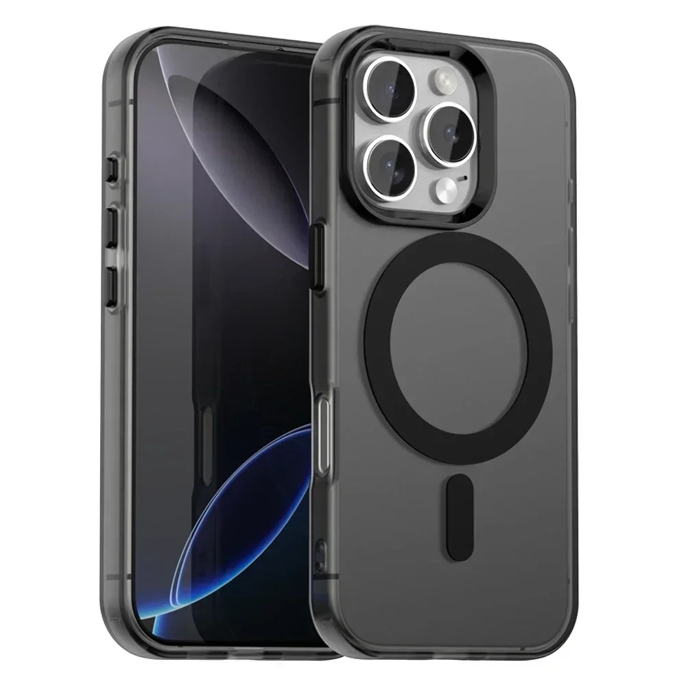 Калъф за iPhone 16 Pro - Techsuit CandyCase MagSafe - Черен