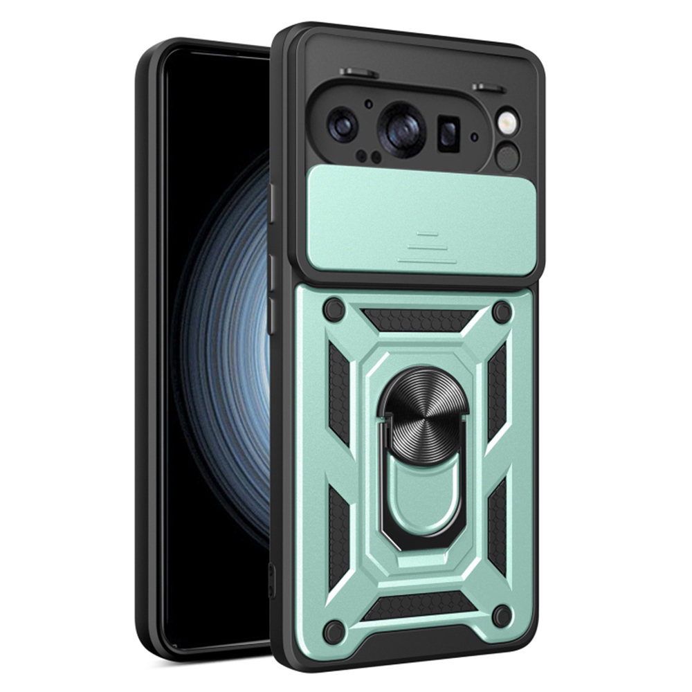 Калъф за Google Pixel 9 Pro XL - Techsuit CamShield Series - Зелен