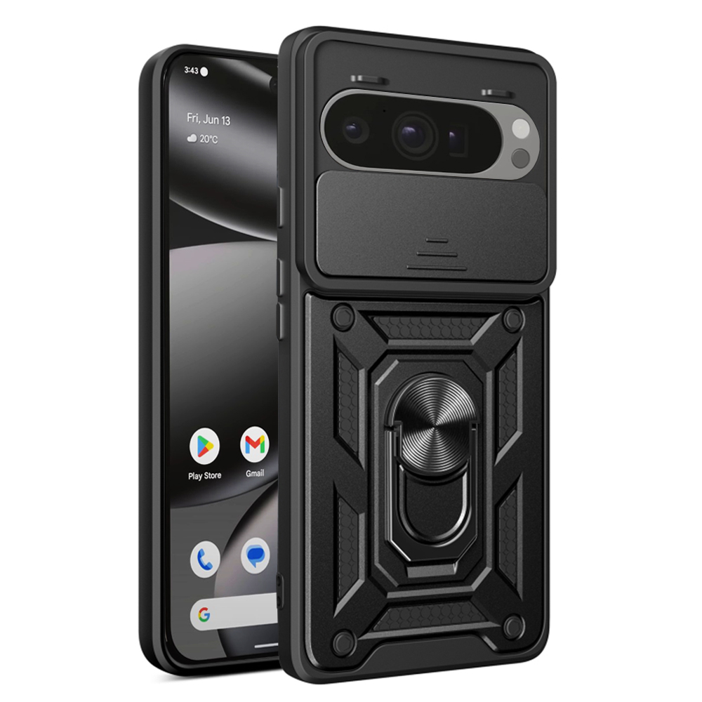 Калъф за Google Pixel 10 Pro XL - Techsuit CamShield Series - Черен