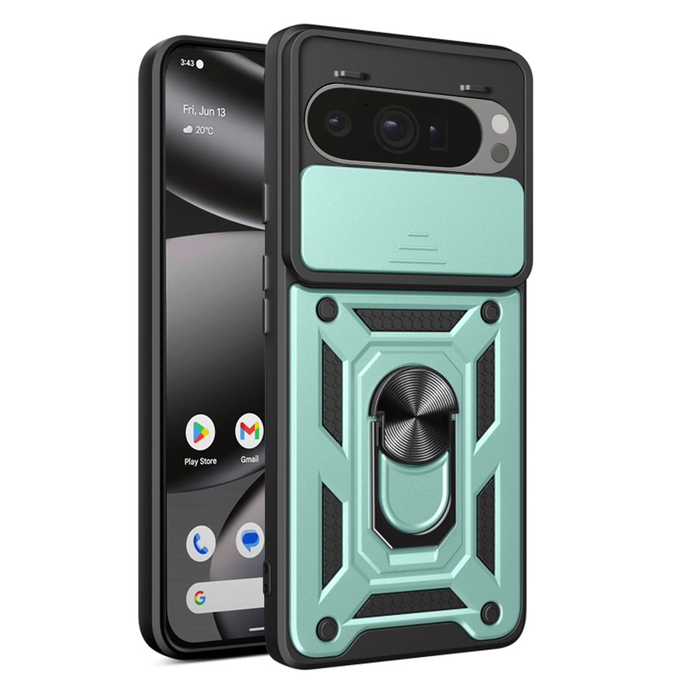 Калъф за Google Pixel 10 Pro XL - Techsuit CamShield Series - Зелен