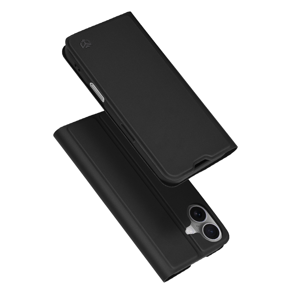Калъф за iPhone 17 - Techsuit Magskin Book - Черен