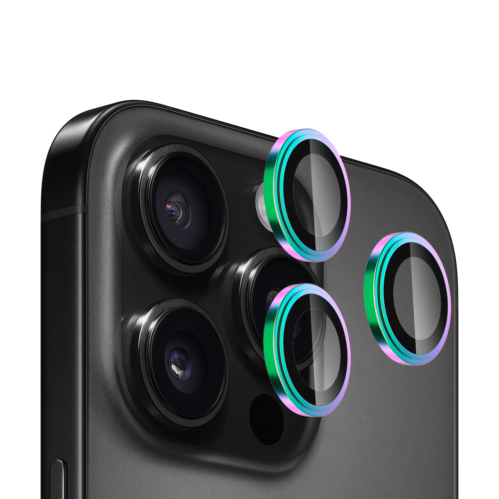 Калъф за iPhone 14 Pro / iPhone 14 Pro Max - Blueo Sapphire Crystal Original Lens Glass - Цветен