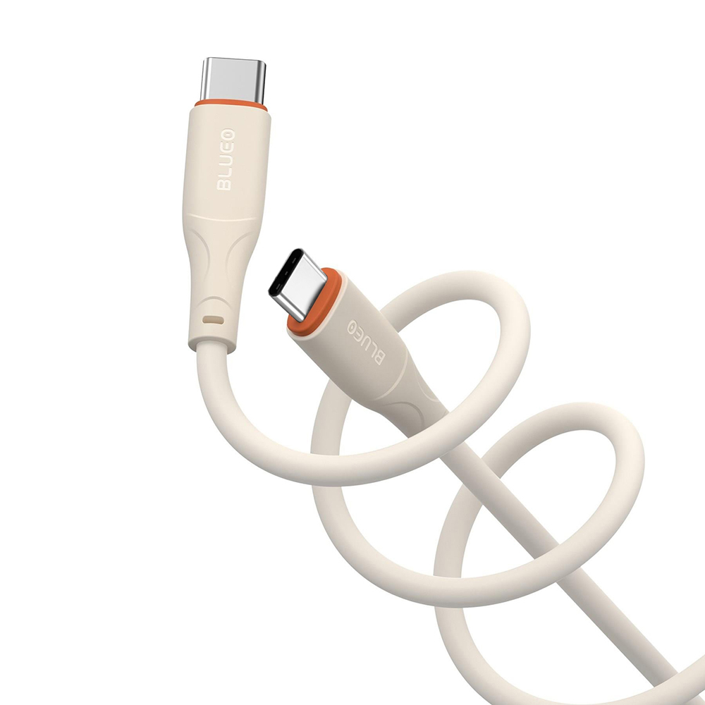 Кабел за зареждане Type-C към Type-C, бързо зареждане, 1,5 m - Blueo Ape Lengend - Оранжев