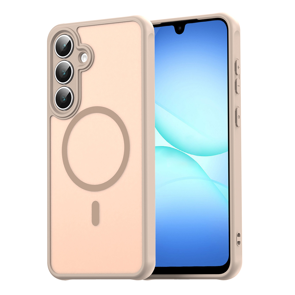 Калъф за Samsung Galaxy A17 5G / A17 4G / M17 / F17 - Techsuit HaloFrost II MagSafe - златен