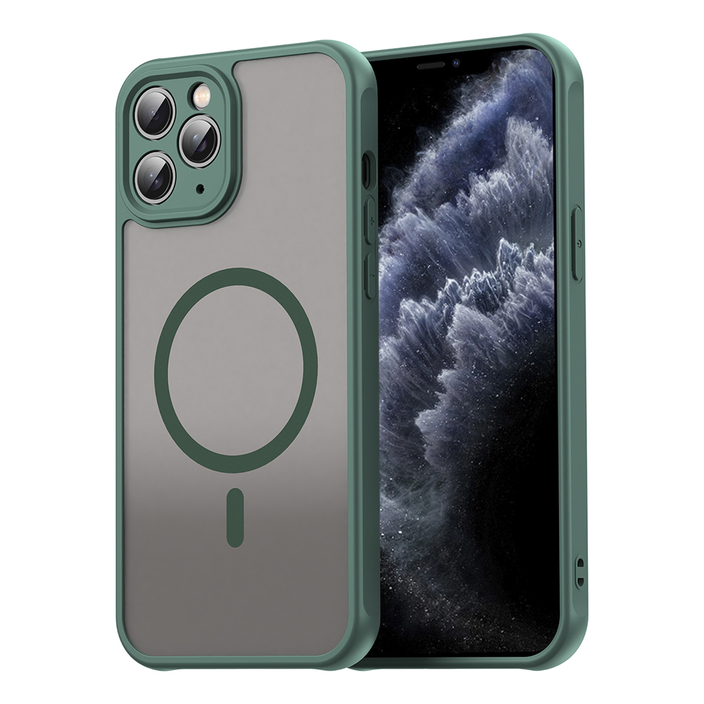 Калъф за iPhone 11 Pro - Techsuit HaloFrost II MagSafe - Зелен
