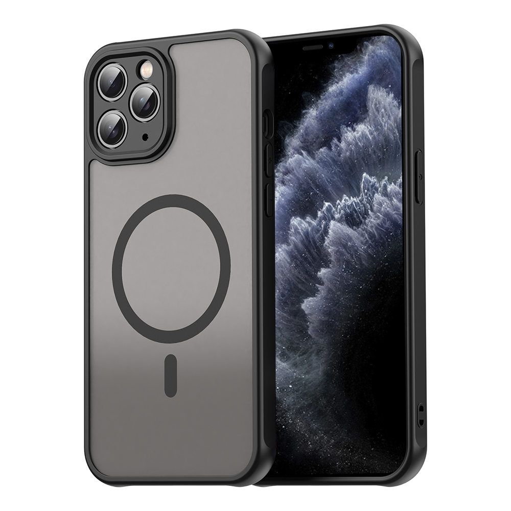 Калъф за iPhone 11 Pro - Techsuit HaloFrost II MagSafe - Черен