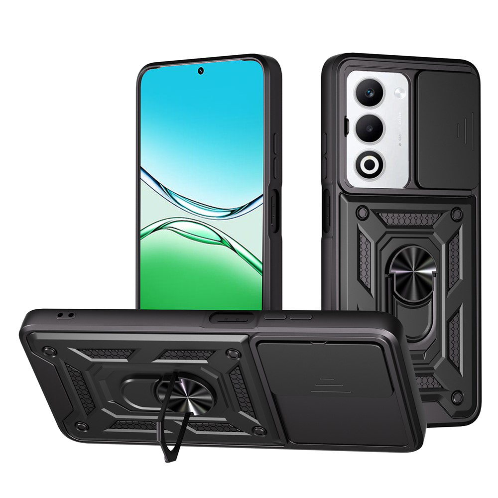 Калъф за Oppo A5 4G / A5 5G - Techsuit CamShield Series - Черен