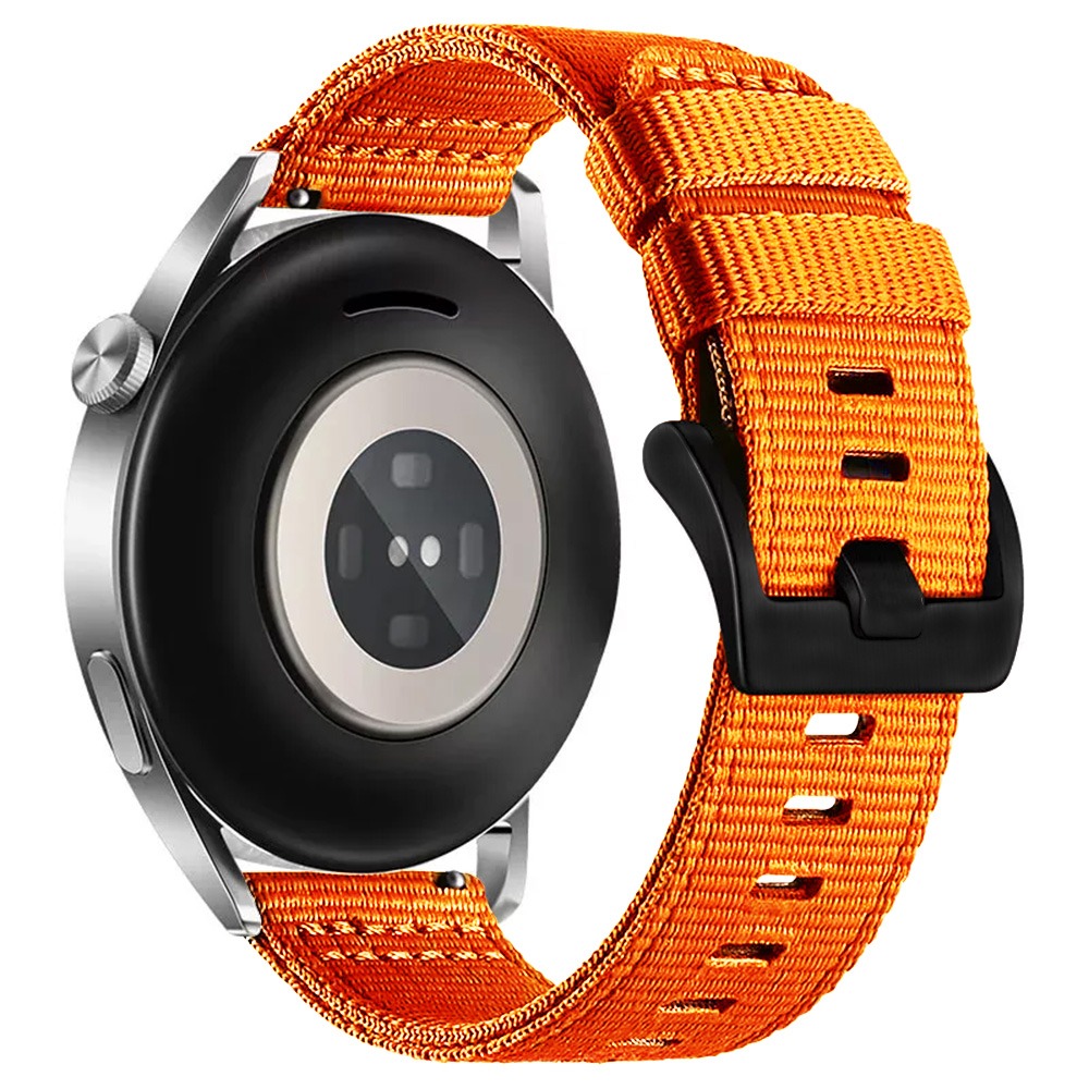 Каишка за часовник за Samsung Galaxy Watch 4/5/Active 2, Huawei Watch GT 3 (42mm)/GT 3 Pro (43mm) - Techsuit Каишка за часовник 20mm (W070) - Оранжев Blossom