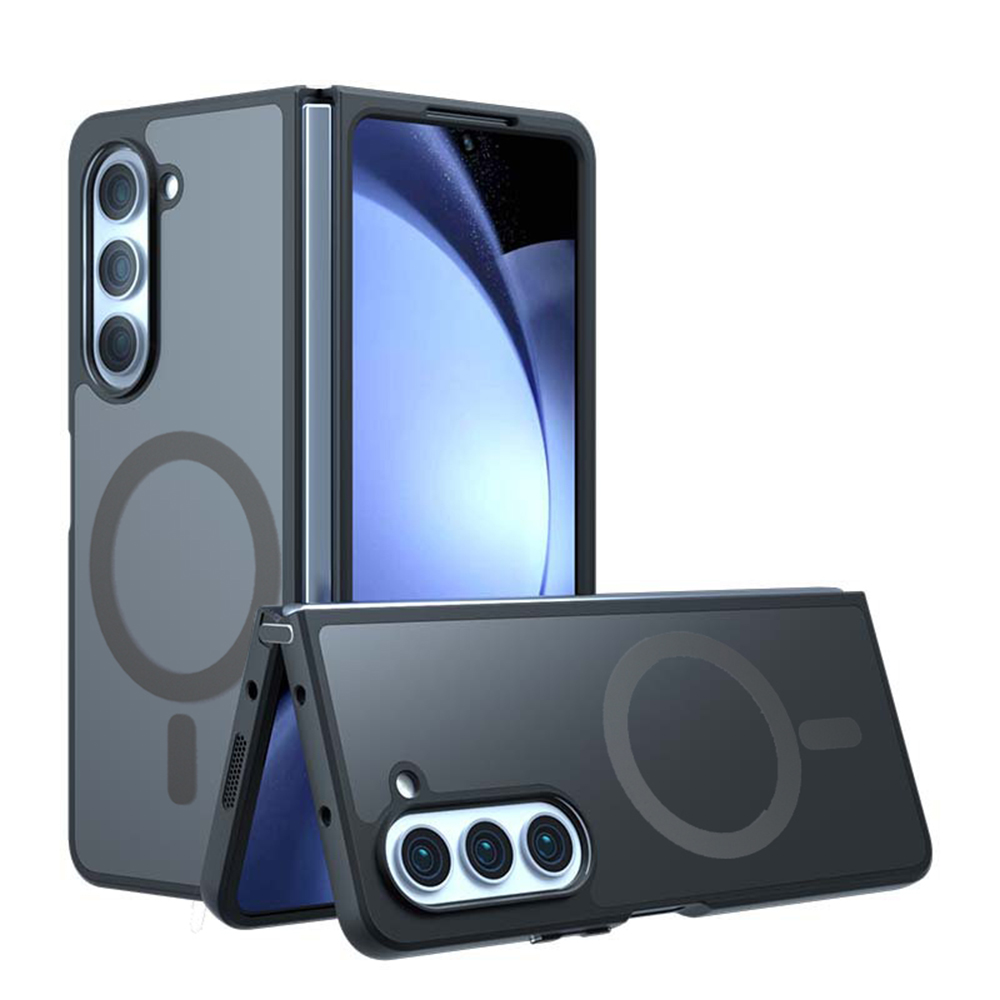 Калъф за Samsung Galaxy Z Fold6 - Techsuit PureFrost MagSafe - Frosted Черен