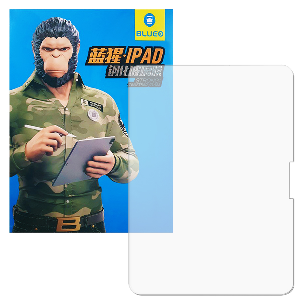 Капак за iPad 10 (2022) 10.9 - Blueo HD закалено стъкло - Прозрачен