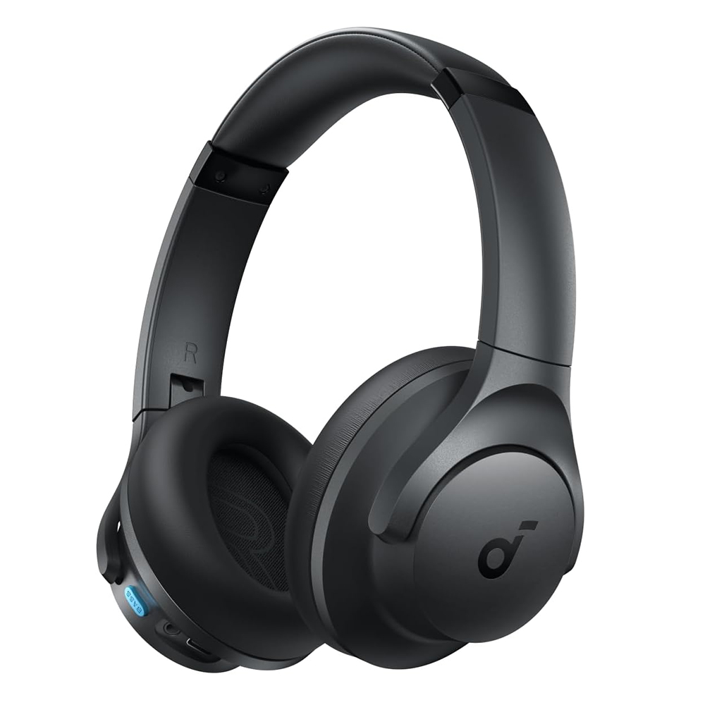 Безжични слушалки Over-Ear, Bluetooth, Hi-Res, Bass - Anker SoundCore Q11i (A3005GA1) - черни