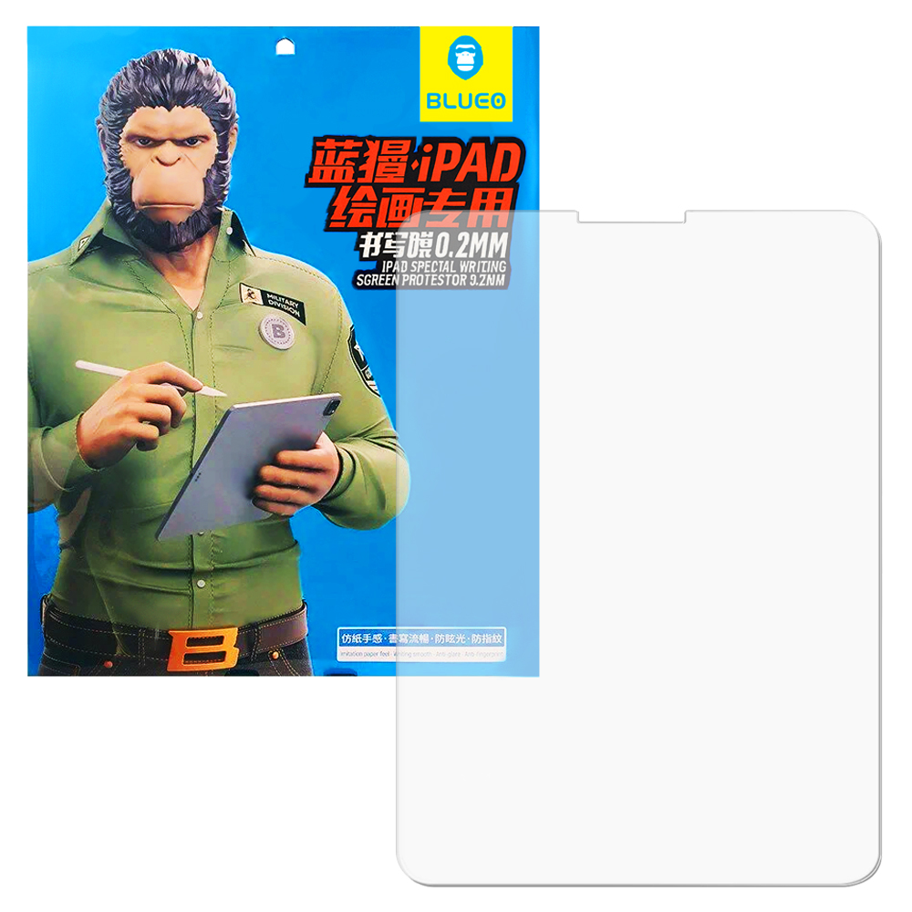 Капак за iPad Pro 12.9 (2020 / 2021 / 2022) - Blueo Special Writing Screen Protector - Matte Прозрачен