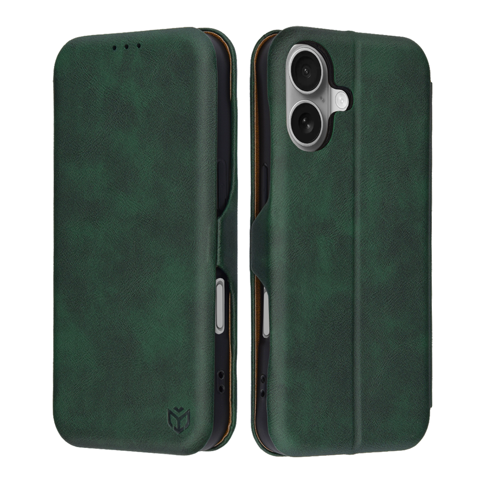 Калъф за iPhone 17 - Techsuit Safe Wallet Plus - Зелен