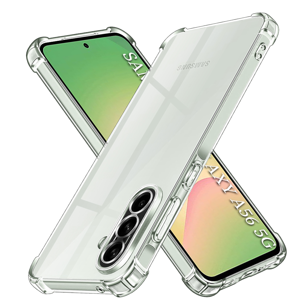 Калъф за Samsung Galaxy Galaxy A56 5G - Techsuit Shockproof Прозрачен Прозрачен Silicone - Прозрачен