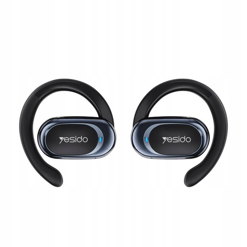Безжични слушалки, Open-Ear, 600mAh, въздушна проводимост - Yesido (YSP13) - черни