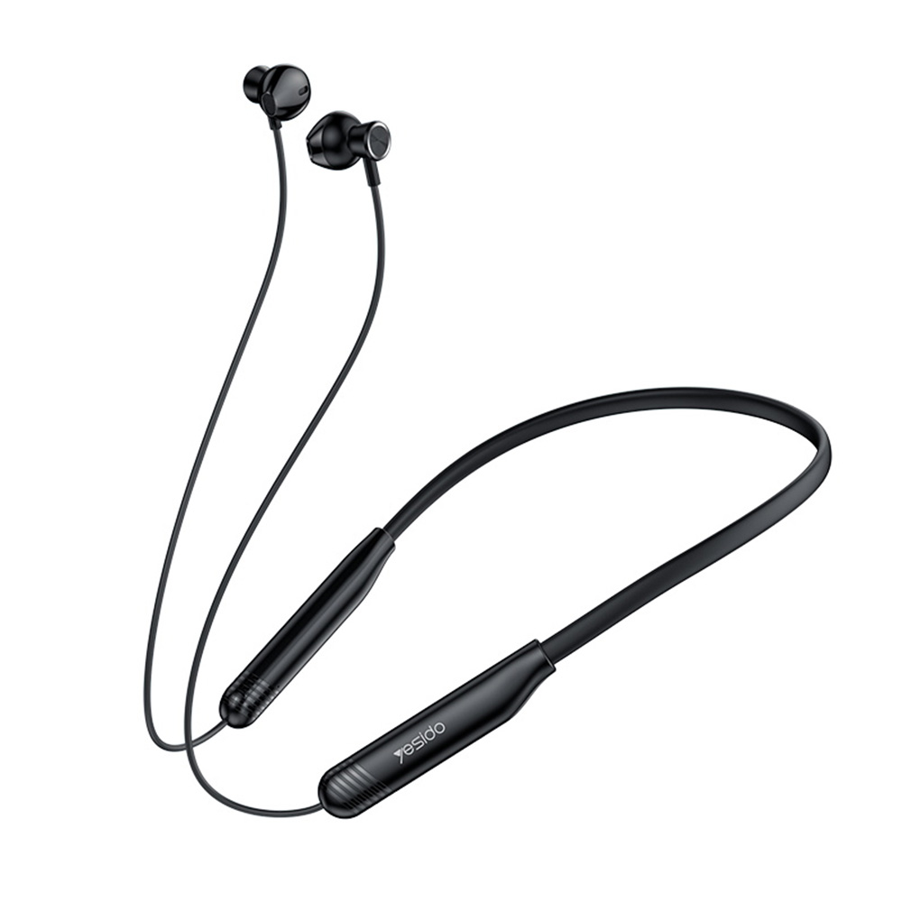 Спортни слушалки, зад главата, Bluetooth, 400mAh - Yesido (YSP20) - черни