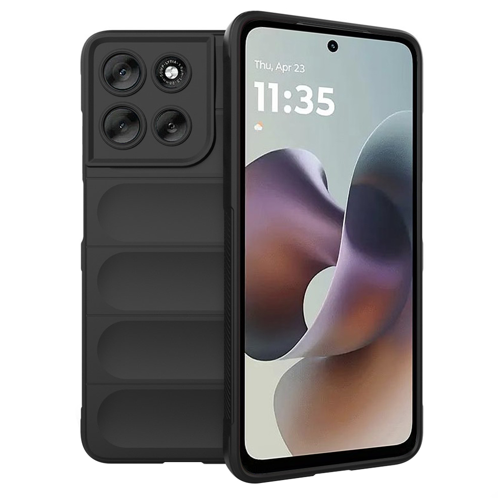 Калъф за Motorola Moto G56 - Techsuit Magic Shield - Черен