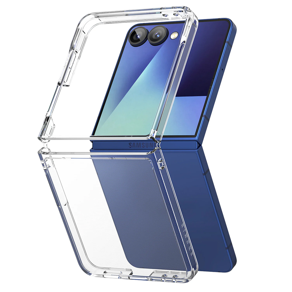 Калъф за Samsung Galaxy Z Flip7 - Ringke Fusion - Прозрачен