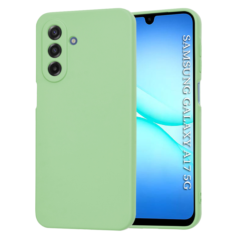 Калъф за Samsung Galaxy A17 5G / A17 4G / M17 / F17 - Techsuit SoftFlex - Mint Зелен