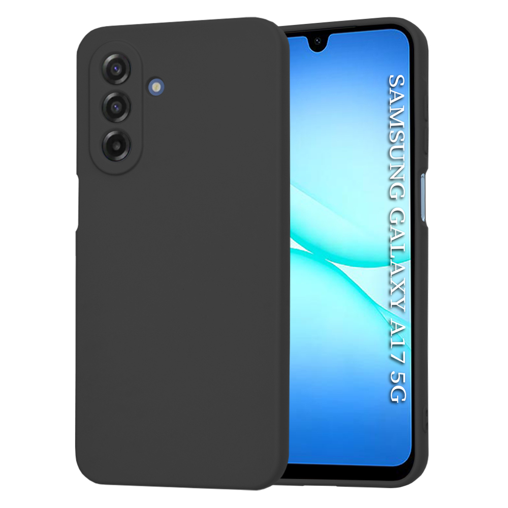 Калъф за Samsung Galaxy A17 5G / A17 4G / M17 / F17 - Techsuit SoftFlex - Черен