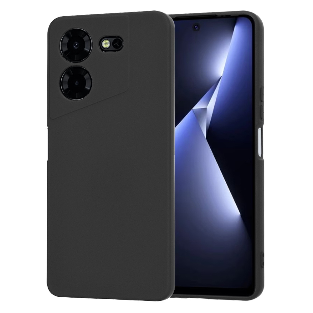 Калъф за Tecno Pova 5 Pro - Techsuit SoftFlex - Черен