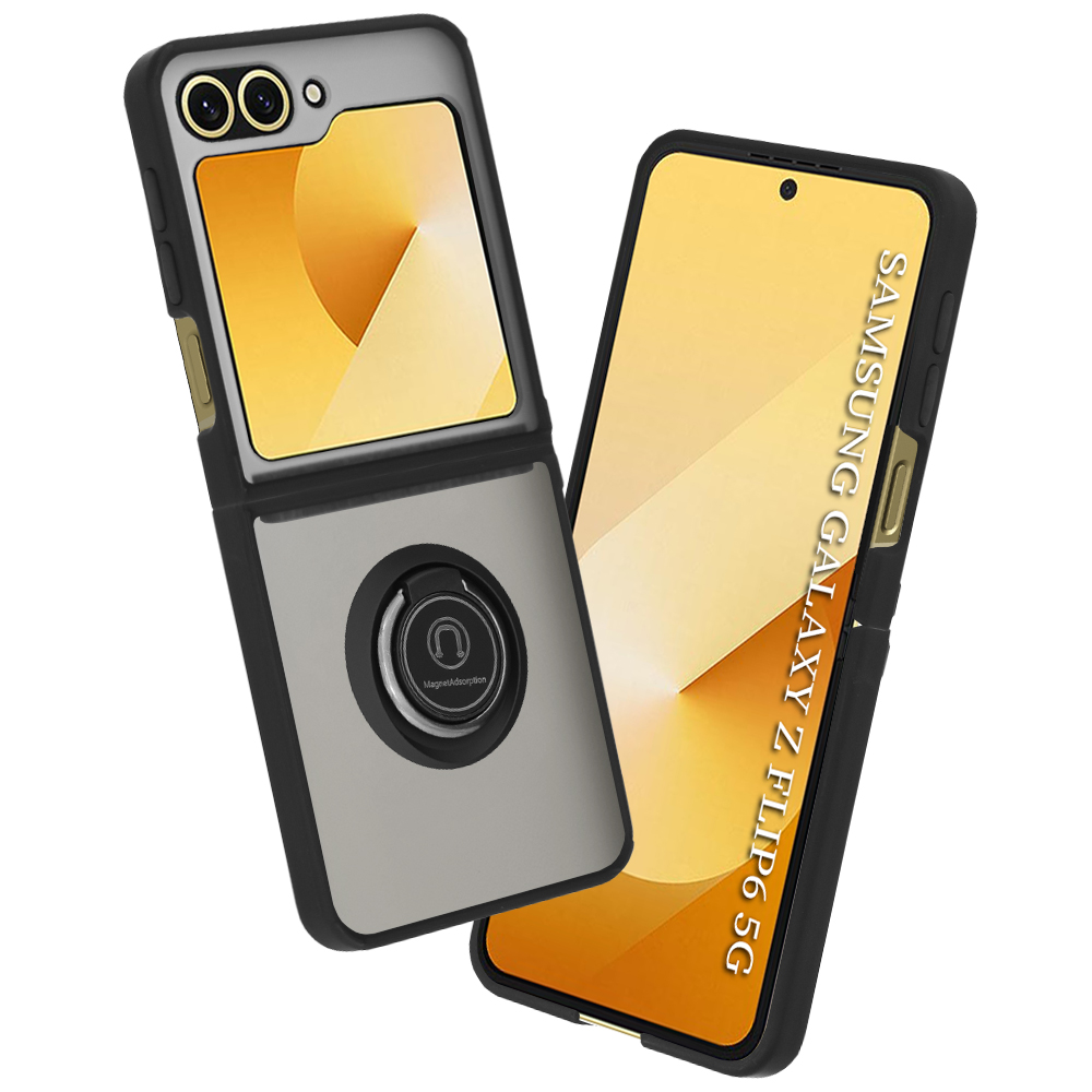 Калъф за Samsung Galaxy Z Flip6 / Flip7 FE - Techsuit Glinth - Черен