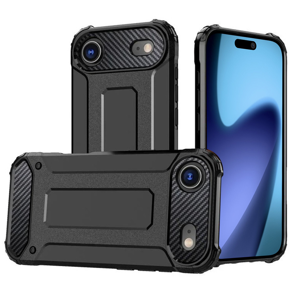 Калъф за iPhone 17 Air - Techsuit Hybrid Armor - Черен