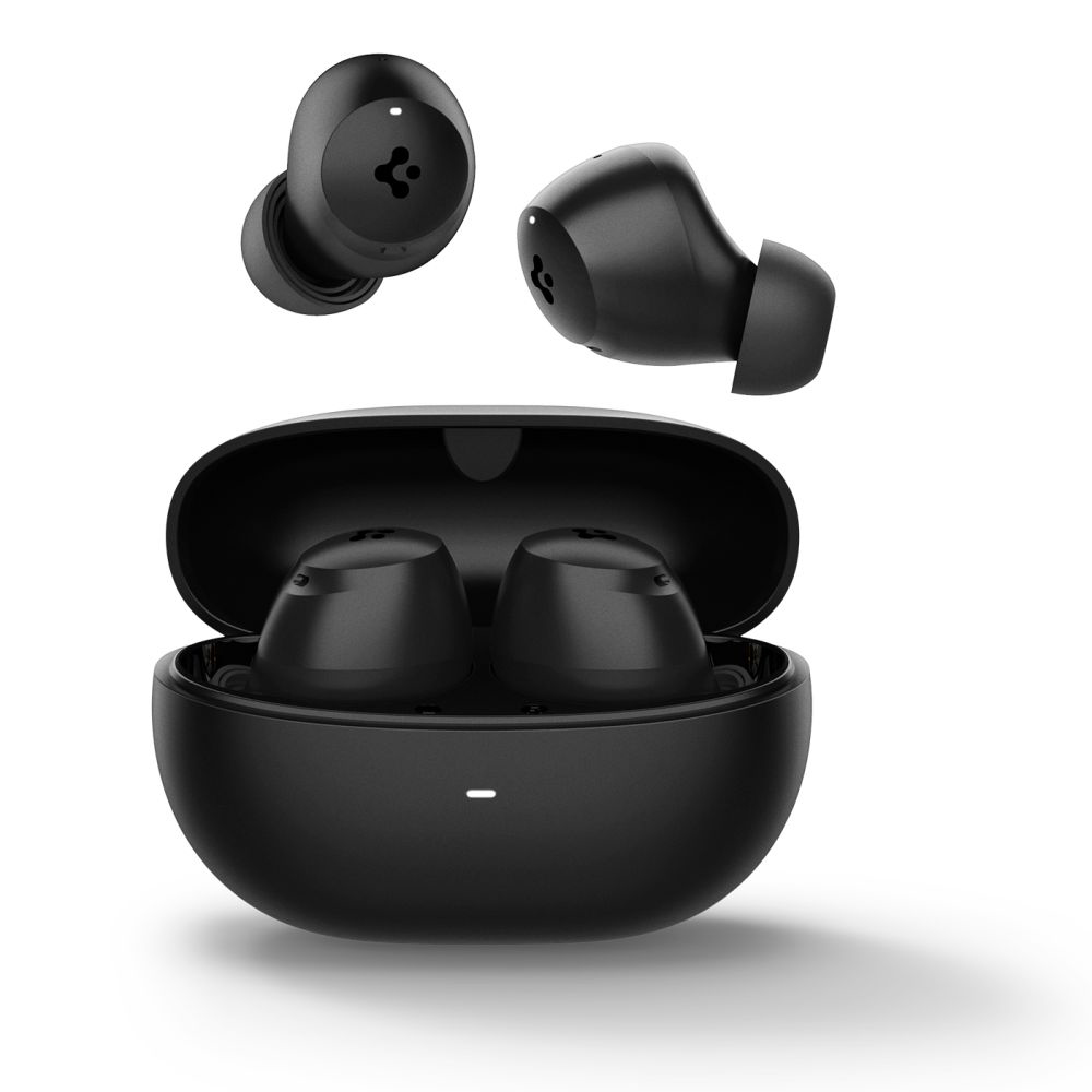 Безжични слушалки, Bluetooth 5.2, ANC, микрофон - Spigen SA2401 (ASD07887) - черни