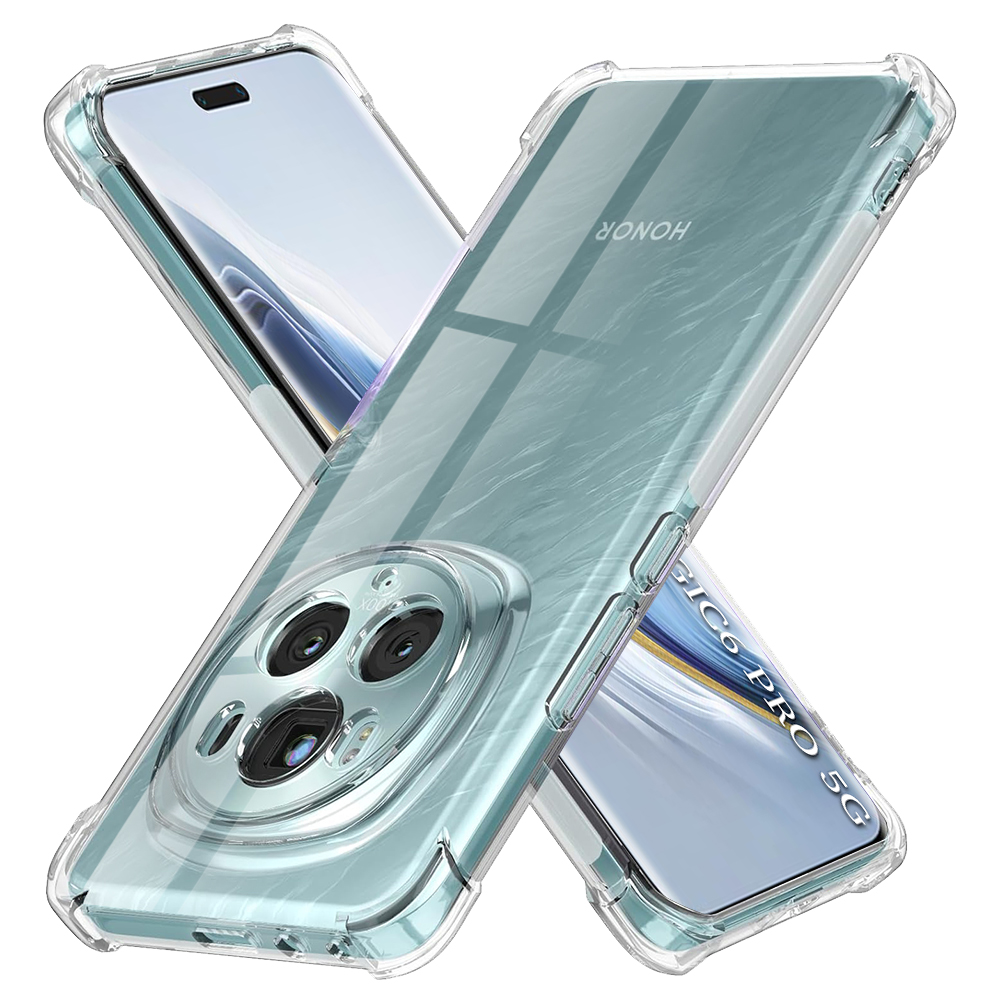 Калъф за Honor Magic6 Pro - Techsuit Shockproof Прозрачен Silicone - Прозрачен