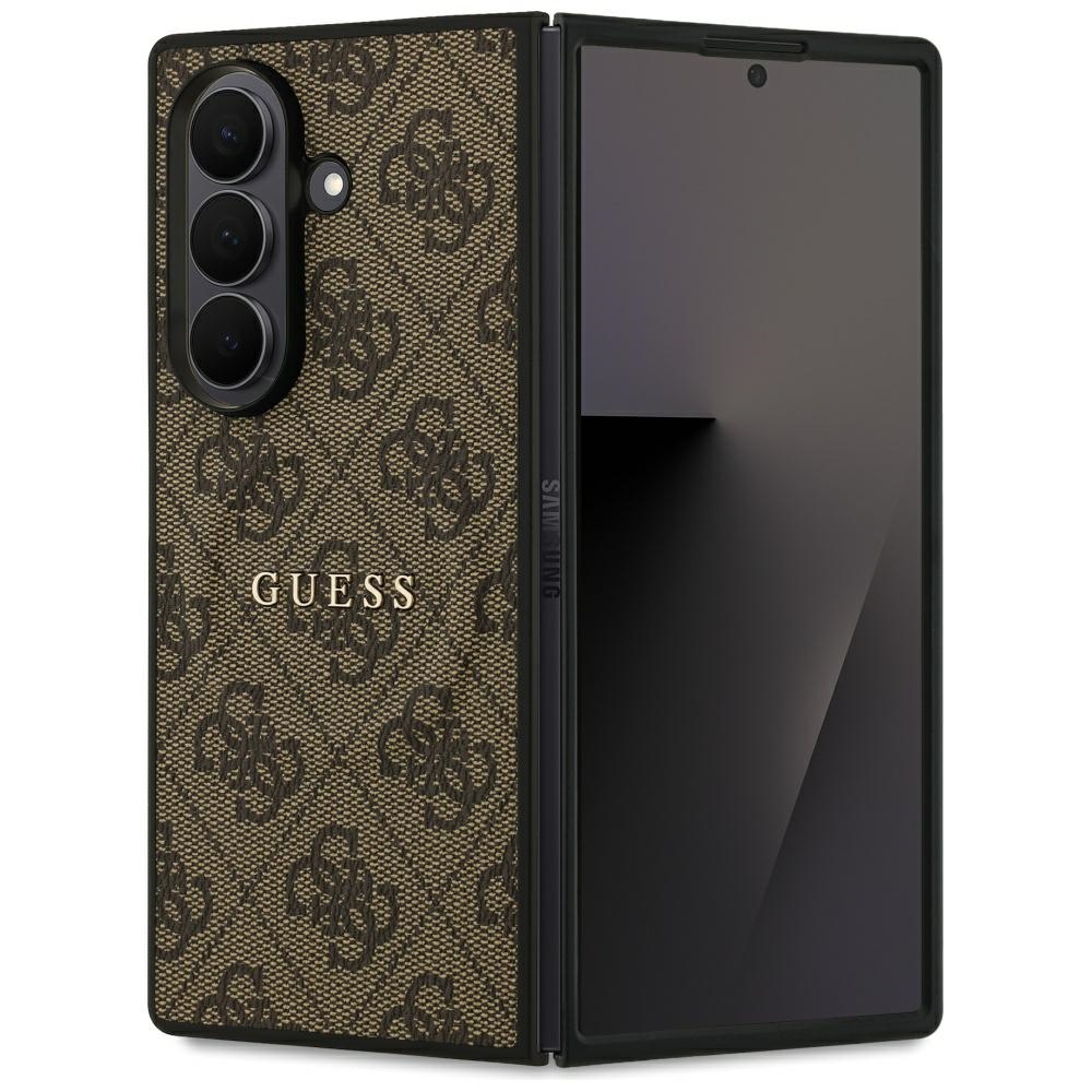 Калъф за Samsung Galaxy Z Fold7 - Guess Hardcase 4G Classic MagSafe (GUHMMZFD7P4MSEGCW) - Кафяв
