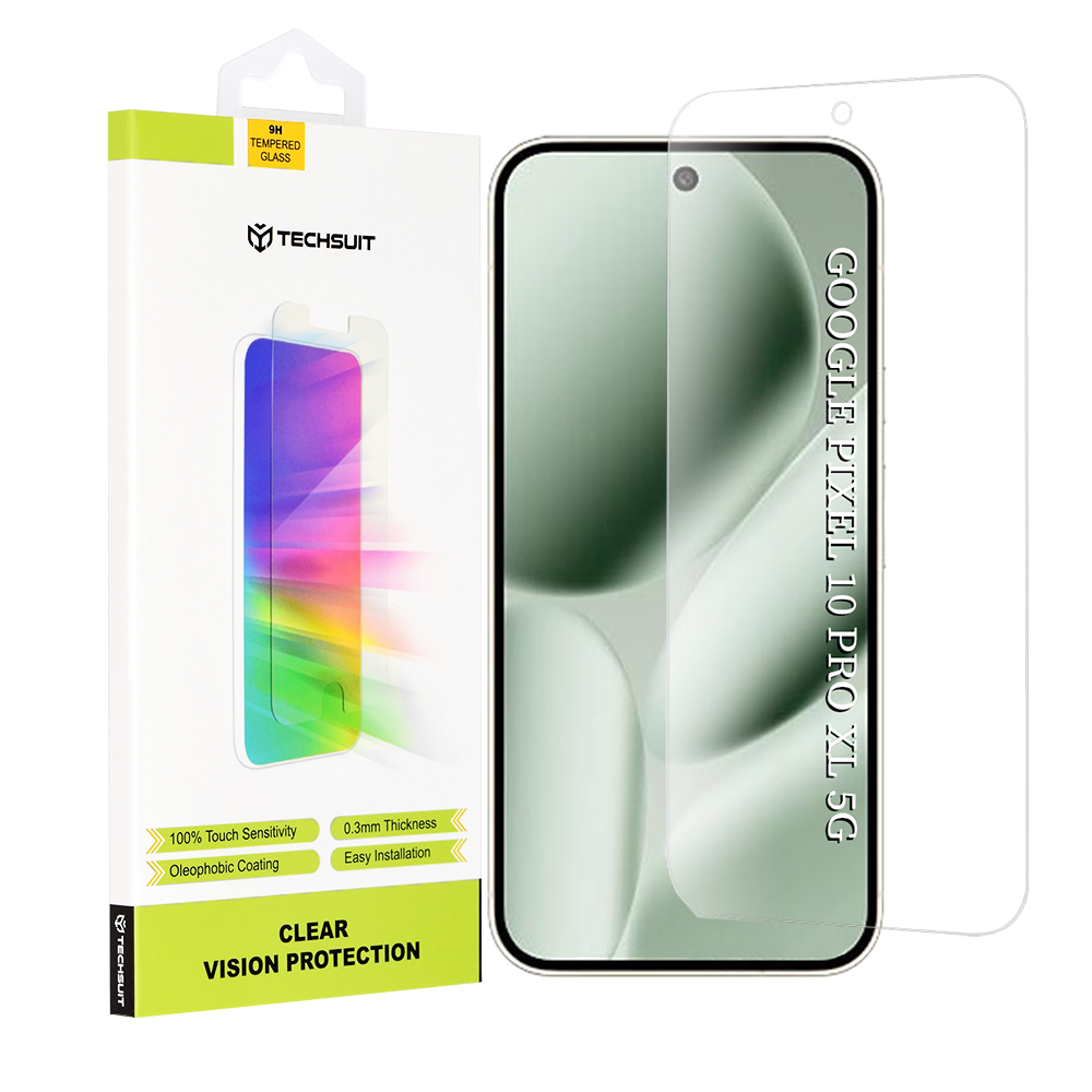 Капак за Google Pixel 10 Pro XL - Techsuit Прозрачен Vision Glass - Прозрачен