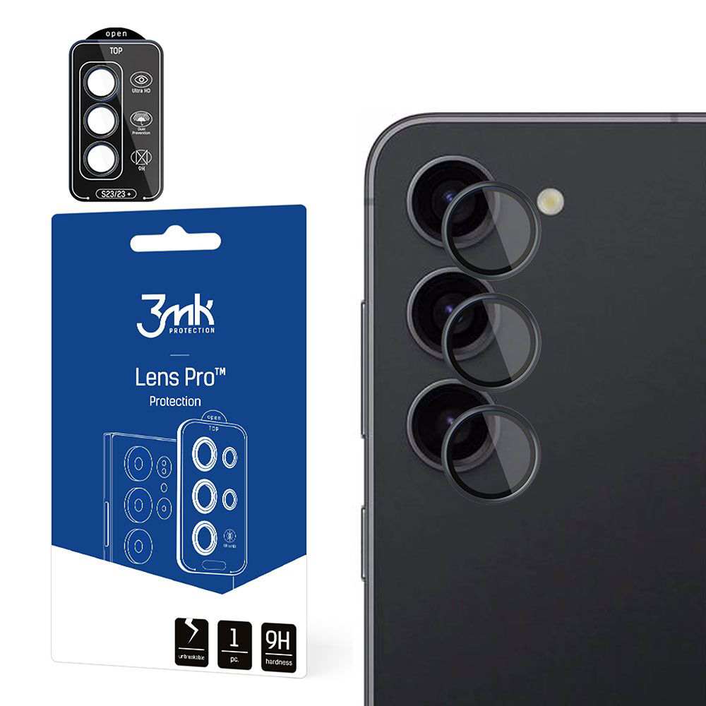 Капак за Samsung Galaxy S24 - 3mk Lens Protection Pro - Прозрачен