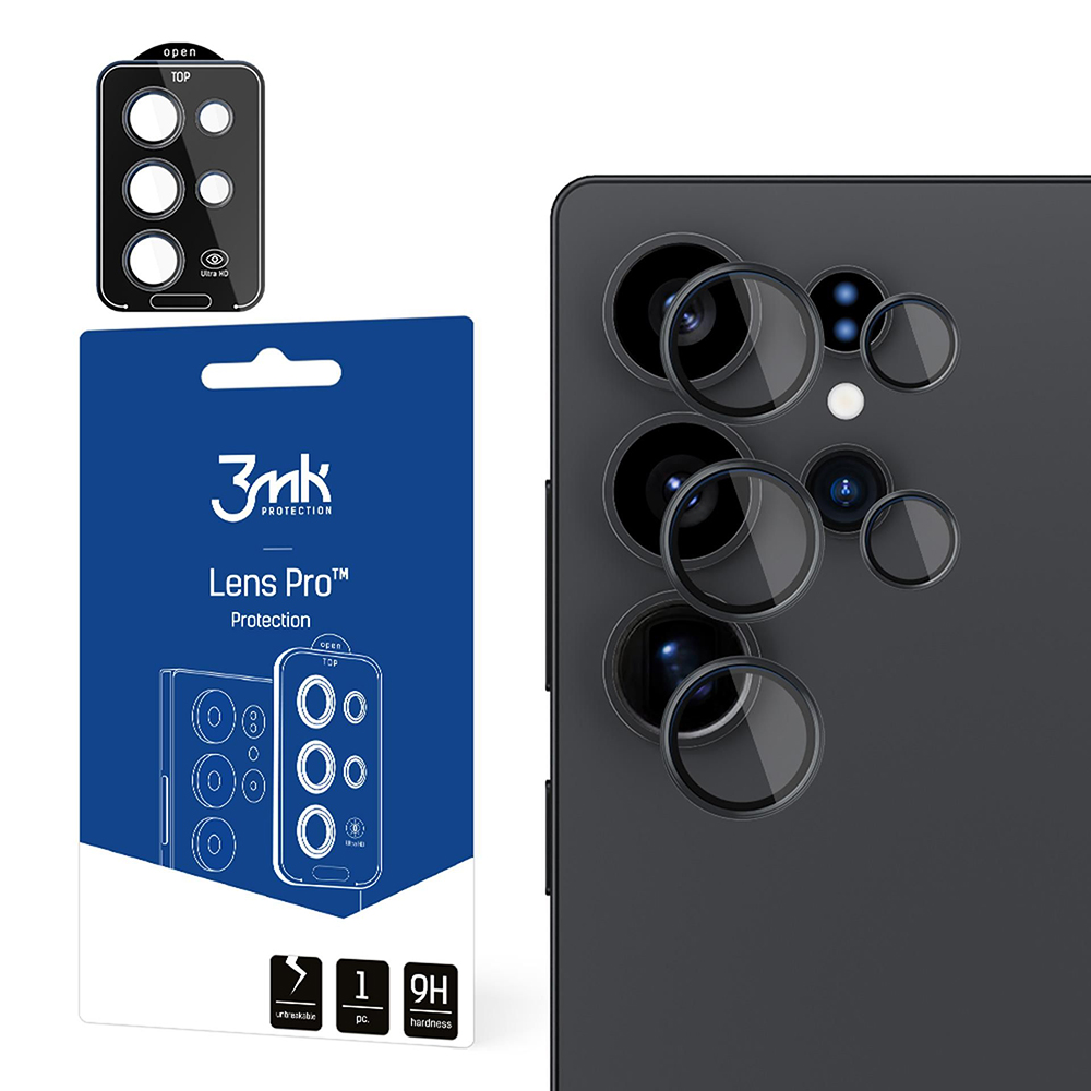 Капак за Samsung Galaxy S25 Ultra - 3mk Lens Protection Pro - Прозрачен
