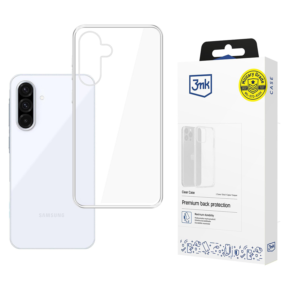 Калъф за Samsung Galaxy A17 5G / A17 4G - 3mk Прозрачен Case - Прозрачен