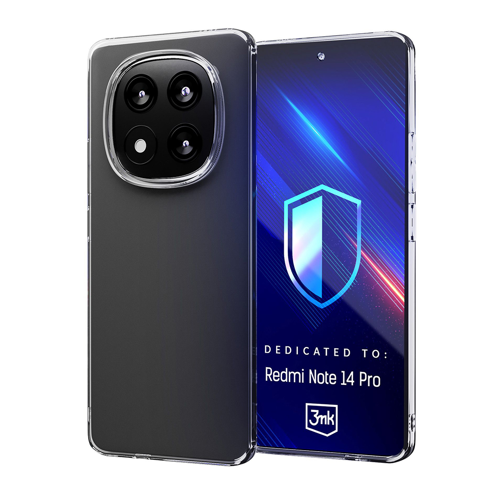 Капак за Xiaomi Redmi Note 14 Pro 5G / Poco X7 5G - 3mk Прозрачен Case - Прозрачен