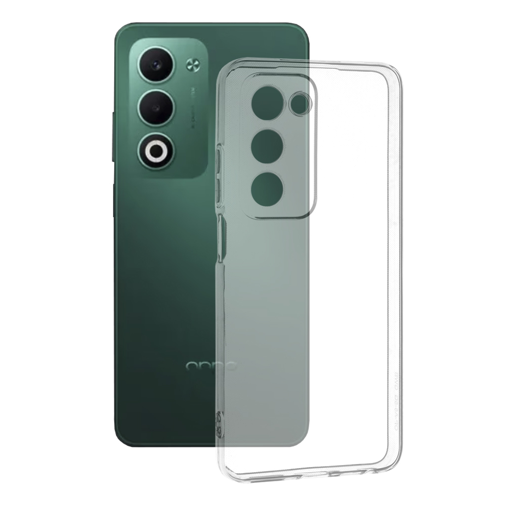 Калъф за Oppo A5 4G / A5 5G - Techsuit Прозрачен Silicone - Прозрачен