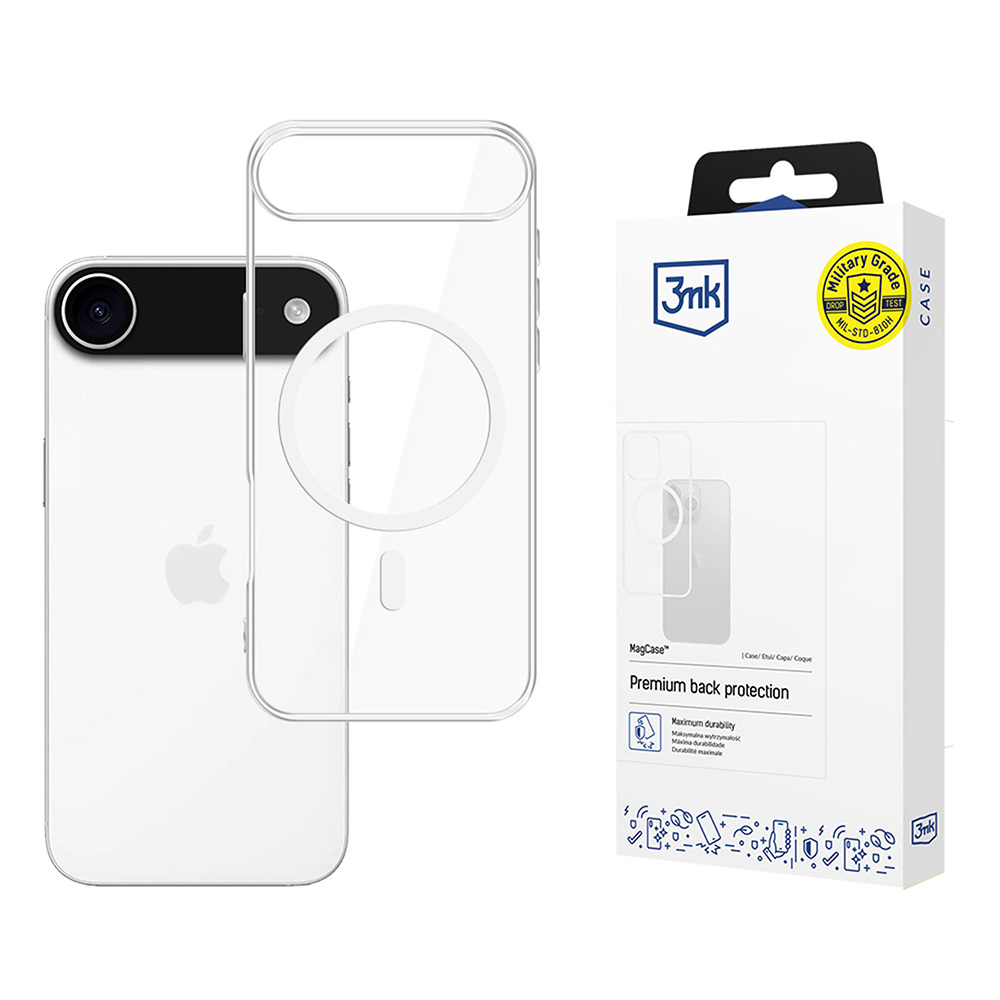 Калъф за iPhone 17 Air - 3mk MagCase - Прозрачен