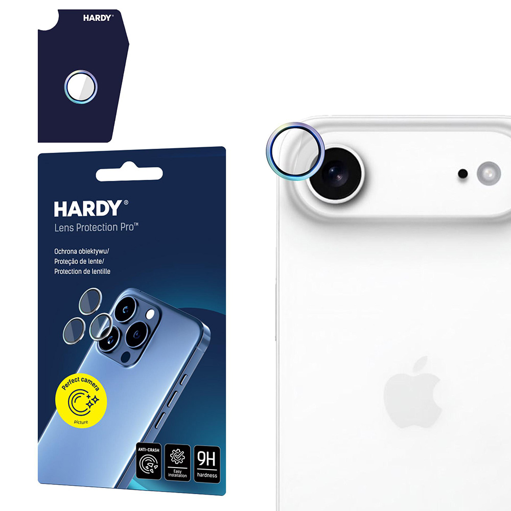 Калъф за iPhone 17 Air - 3mk Hardy Lens Protection Pro - Многоцветен