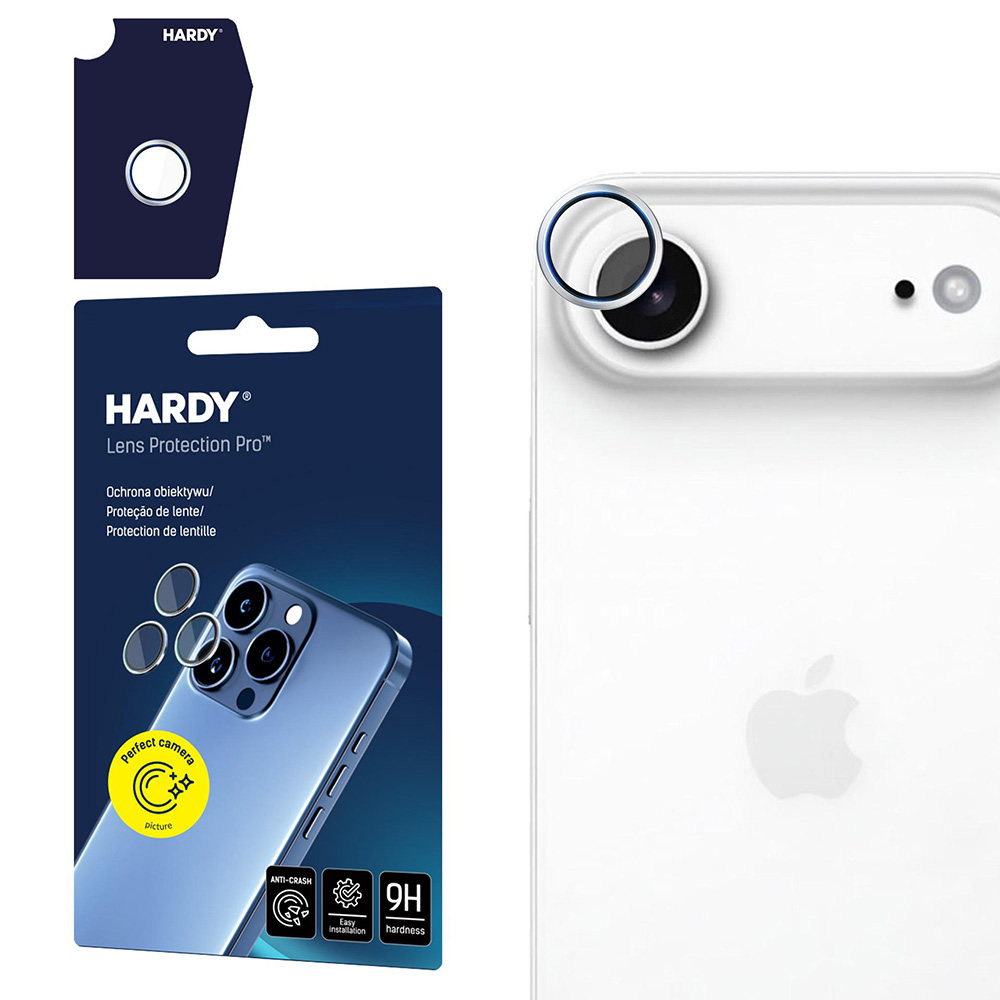 Калъф за iPhone 17 Air - 3mk Hardy Lens Protection Pro - Сребрист