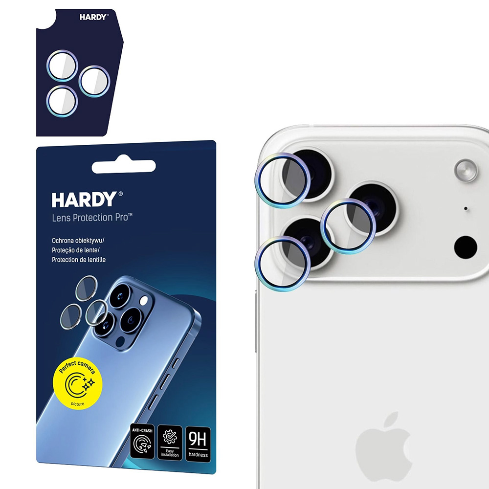 Калъф за iPhone 17 Pro / iPhone 17 Pro Max - 3mk Hardy Lens Protection Pro - Многоцветен