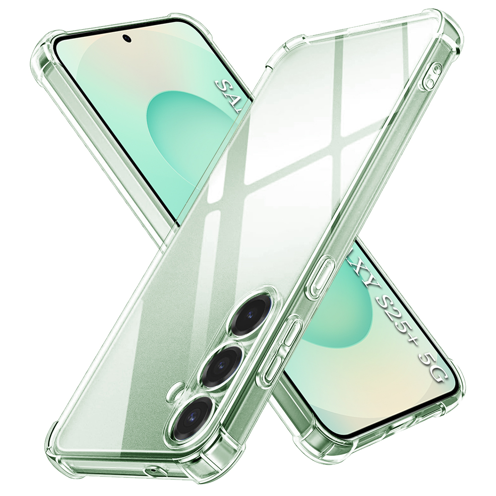 Калъф за Samsung Galaxy S25 Plus - Techsuit Shockproof Прозрачен Прозрачен Silicone - Прозрачен