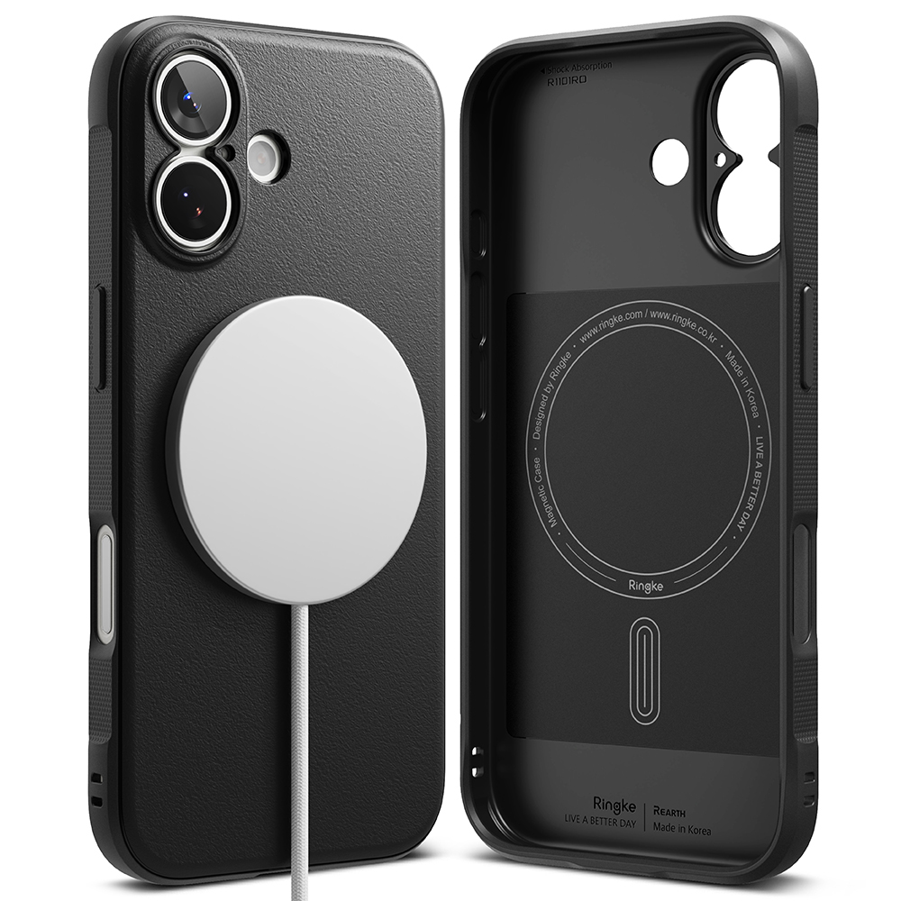 Калъф за iPhone 17 - Ringke Onyx MagSafe - Черен