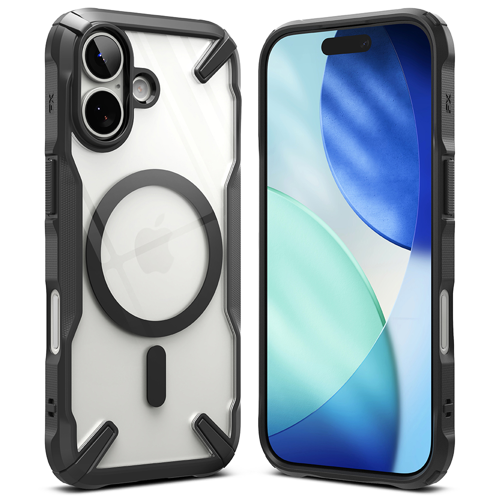 Калъф за iPhone 17 - Ringke Fusion X MagSafe - Черен