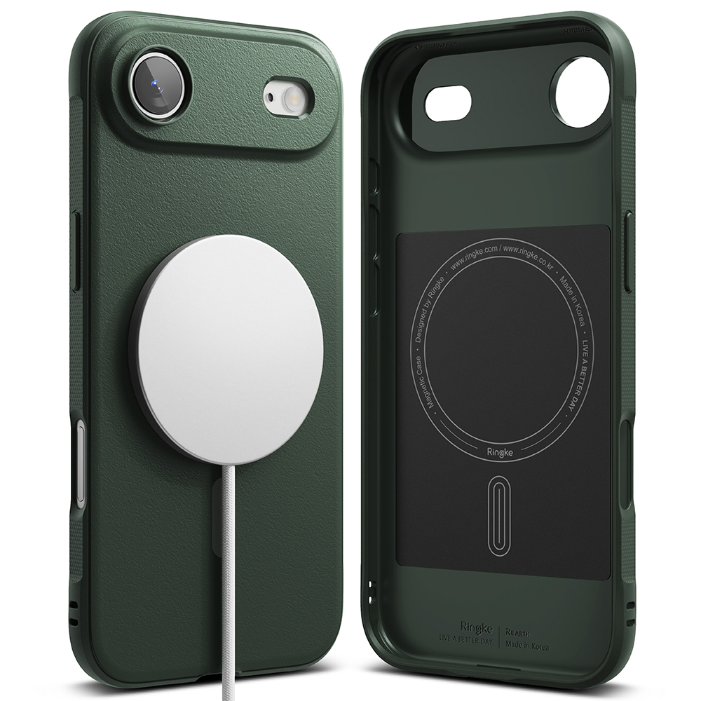 Калъф за iPhone 17 Air - Ringke Onyx MagSafe - Тъмнозелен