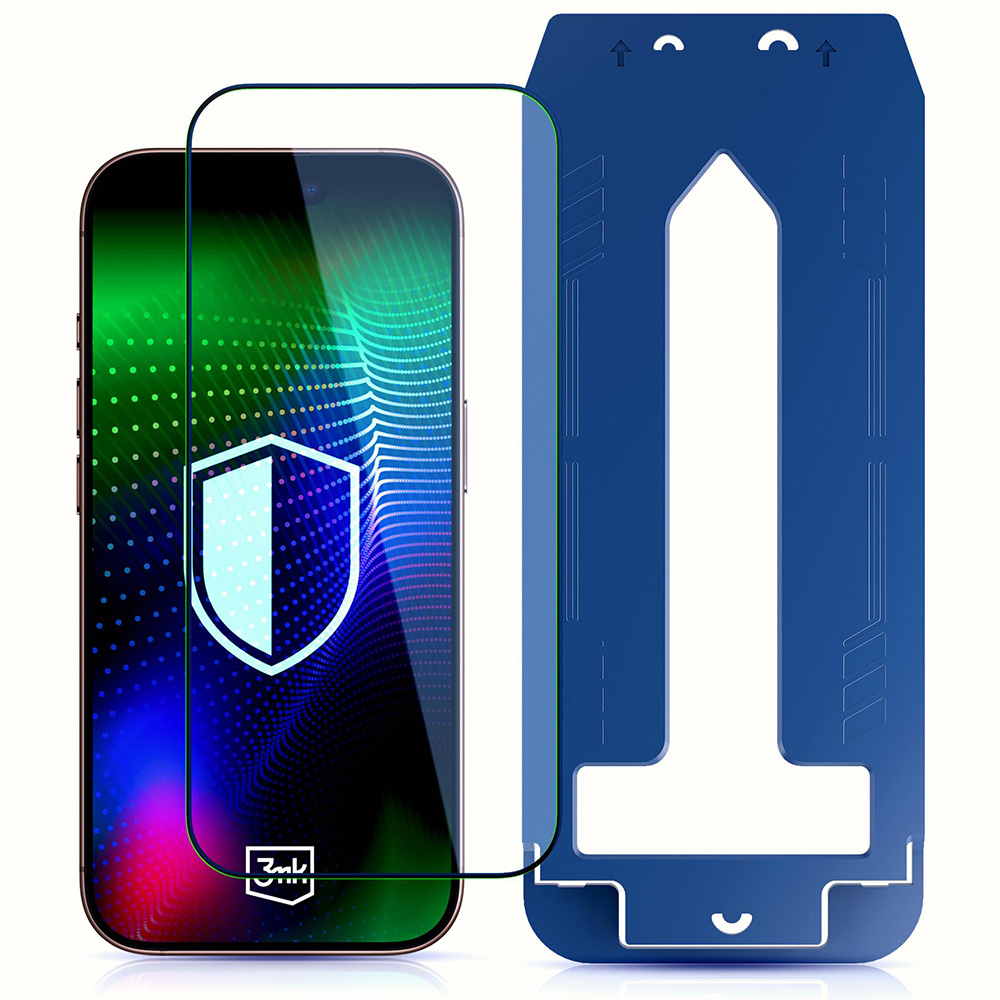 Калъф за iPhone 17 Pro - 3mk Hardy Ultra Glass - Черен