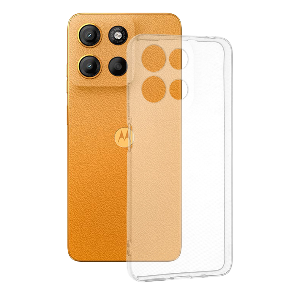 Калъф за Motorola Moto Moto G15 / G15 Power / G17 / G17 Power - Techsuit Прозрачен Silicone - Прозрачен