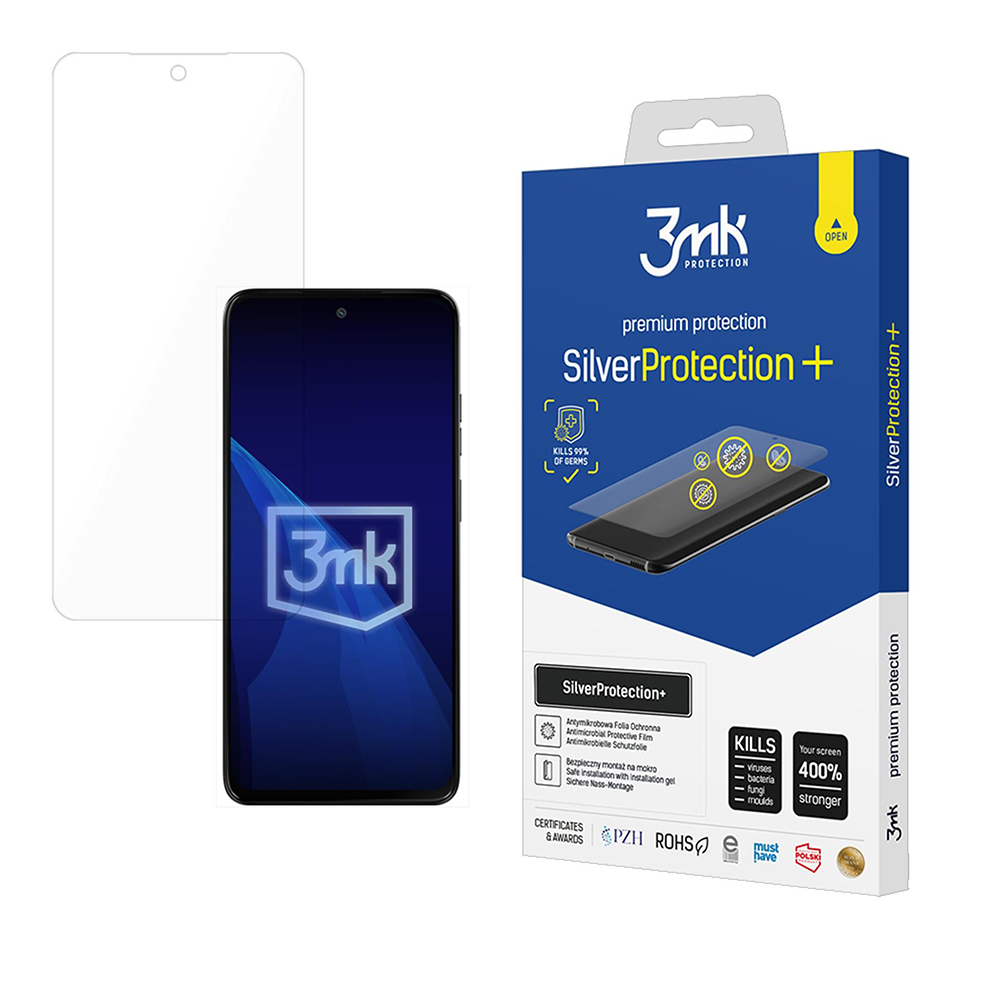 Капак за Motorola Moto G15 / G15 Power - 3mk SilverProtection+ фолио - Прозрачен