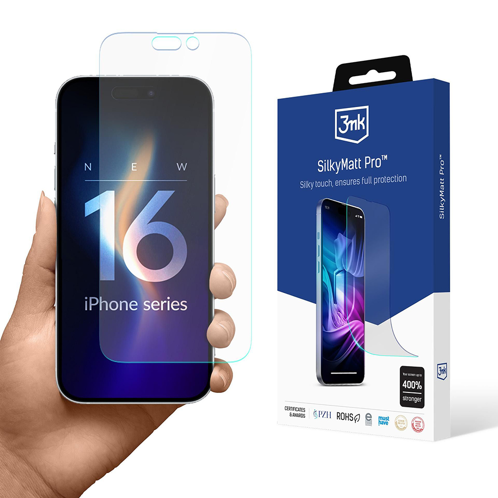 Калъф за iPhone 16 Pro Max - 3mk Silky Matt Pro - Прозрачен